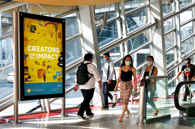 W Group's Hypermedia: DOOH Leader with DigitAll & RedPeg